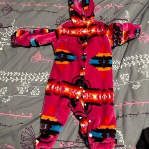 Handmade fleece suit